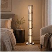 Astra floor lamp in a bedroom reading corner