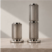 Small and Medium Astra table lamps aligned for scale