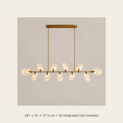 Atelier Velmora dimensions: 187 by 51 by 37.5 centimetres with ten LED modules