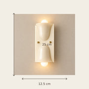 Auralis LED Wall Lamp dimensions: 25 by 12.5 centimetres