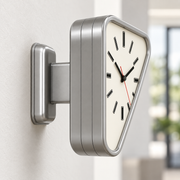 Aurelian wall clock canopy and projecting arm detail