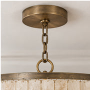 Capri chandelier adjustable chain and ceiling canopy
