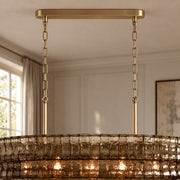 Étoile two-point chain and ceiling canopy detail