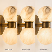 Lunara warm, neutral and white light options