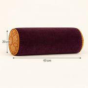 Marvella neck-roll pillow dimensions: 45 centimetres long and 20 centimetres diameter
