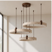 TerraStone stone rings in daylight, switched off